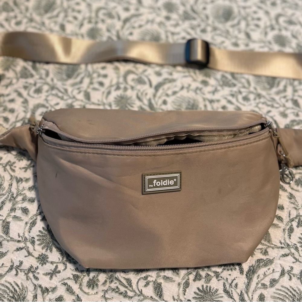Tan Belt/Crossbody Bag
